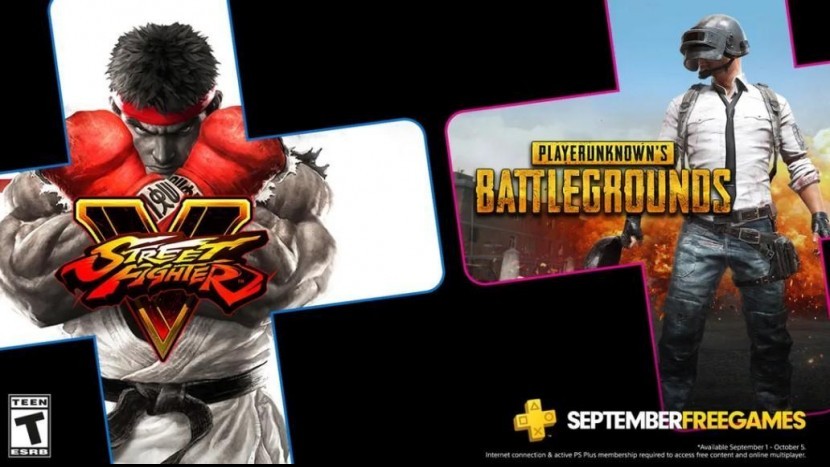 Уже завтра! Бесплатные игры для PS Plus в сентябре: PUBG, Street Fighter V