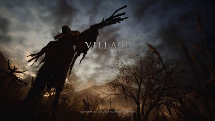 Resident Evil: Village - пасхалка в главном меню