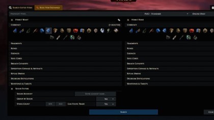 Как торговать вещами в Path of Exile 2