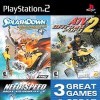 Лучшие игры Компиляция (сборник игр) - PlayStation 2 ESA Triple Pack -- Splashdown Rides Gone Wild, ATV Offroad Fury 2, and Need For Speed  (топ: 1.2k)