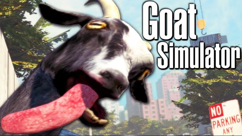 Уже в августе на PS4 появится игра Goat Simulator