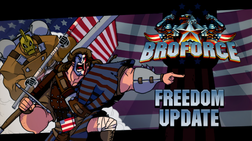 Для Broforce вышло обновление «Freedom Update»