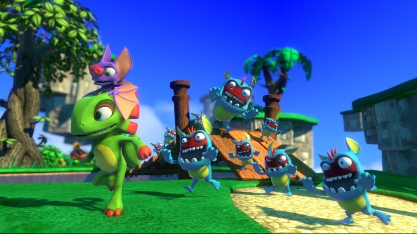 Yooka-Laylee бьет рекорды Kickstarter