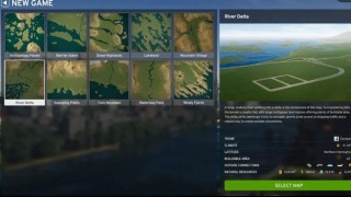 Cities Skylines 2. Какую карту выбрать