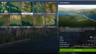 Cities Skylines 2. Какую карту выбрать