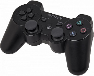 купить Геймпад беспроводной Dual Shock Black (Не Оригинал) для Sony PS 3 (CECHZC2E)