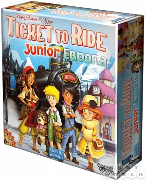 купить Настольная игра: Ticket to Ride Junior: Европа