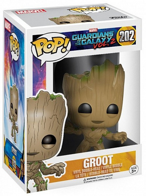 купить Фигурка Funko POP! Bobble: Guardians O/T Galaxy 2: Groot 13230