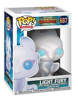 купить Фигурка Funko POP! Vinyl: Как приручить дракона 3 (HTTYD3): Light Fury 36369