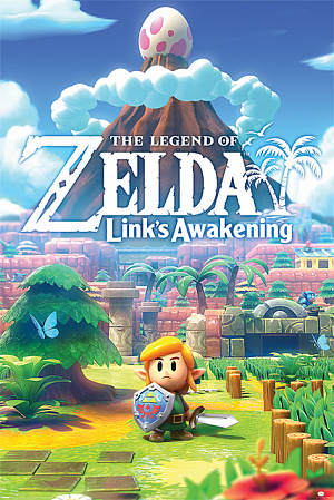 купить Постер Maxi Pyramid – Nintendo: The Legend Of Zelda (Links Awakening)