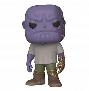 купить Фигурка Funko POP Marvel Avengers – Endgame: Casual Thanos w/Gauntlet