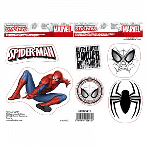 купить Наклейки ABYstyle: Marvel Stickers – Spider-man X5 (ABYDCO436)