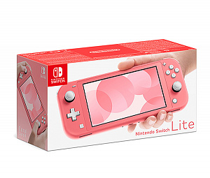 купить Игровая приставка Nintendo Switch Lite (кораллово-розовая)