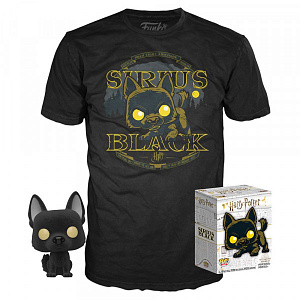 купить Набор Фигурка + Футболка Funko POP & Tee – Harry Potter: Sirius Black (размер M) (38972)