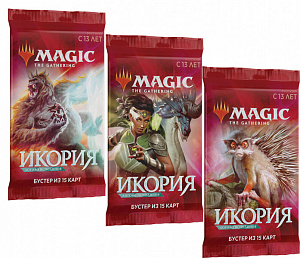 купить Бустер Magic The Gathering: Икория – Логово Исполинов (на русском языке)