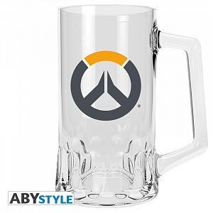 купить Кружка стеклянная ABYstyle Overwatch – Logo (ABYVER096)