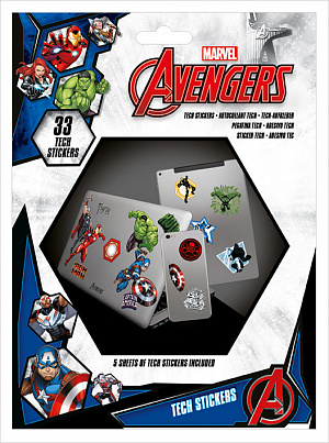 купить Наклейки Avengers (Heroes) – Tech Sticker Pack (TS7404)