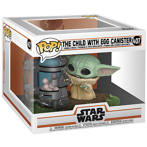 купить Фигурка Funko POP Deluxe Star Wars – The Mandalorian: Child w/ Canister (50962)