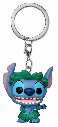 купить Брелок Funko Pocket POP Lilo & Stitch – Stitch In Hula Skirt (Exc) (38331)