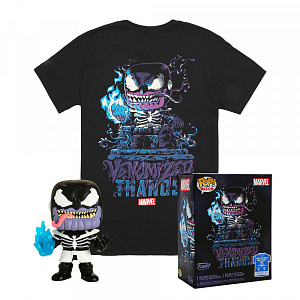 купить Набор Фигурка + Футболка Funko POP and Tee – Venom Thanos (размер L) (45463)