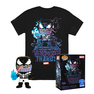 купить Набор Фигурка + Футболка Funko POP and Tee – Venom Thanos (размер S) (45460)