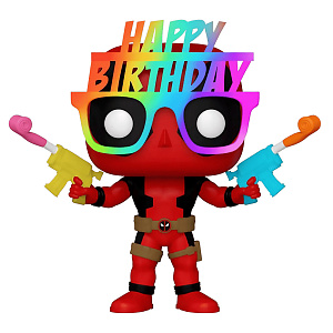 купить Фигурка Funko POP Marvel Deadpool 30th – Birthday Glasses Deadpool (Exc) (54687)