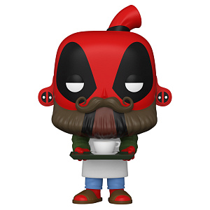 купить Фигурка Funko POP Marvel Deadpool 30th – Coffee Barista (54653)