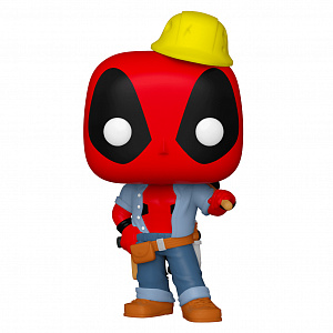 купить Фигурка Funko POP Marvel Deadpool 30th – Construction Worker (Exc) (54688)