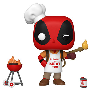 купить Фигурка Funko POP Deadpool 30th – Backyard Griller Deadpool (54652)