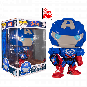 купить Фигурка Funko POP Marvel Avengers: Mech Strike – Captain America (Exc) (55826)