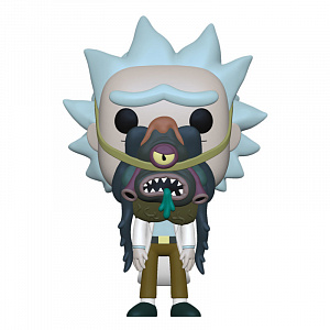 купить Фигурка Funko POP Rick & Morty – Rick w/ Glorzo (55250)