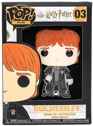 купить Значок Funko POP Pin Harry Potter – Ron Weasley Large Enamel Pin (HPPP0003) (48555)