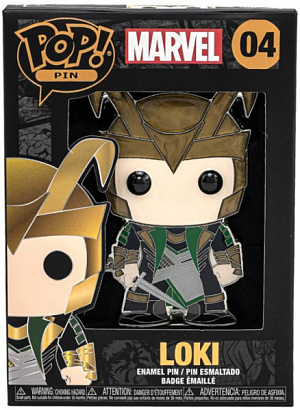 купить Значок Funko POP Pin Marvel – Loki Large Enamel Pin (MVPP0004) (48558)