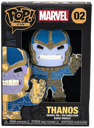 купить Значок Funko POP Pin Marvel – Thanos Large Enamel Pin (MVPP0002) (48558)