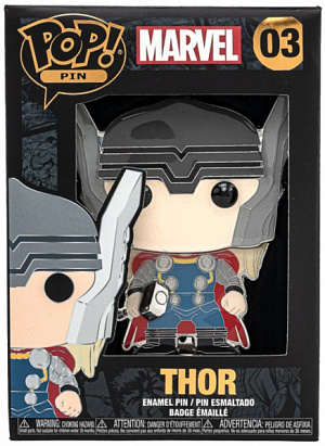 купить Значок Funko POP Pin Marvel – Thor Large Enamel Pin (MVPP0003) (48558)