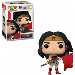 купить Фигурка Funko POP Heroes DC: Wonder Woman 80th – Wonder Woman (Superman Red Son) (54976)