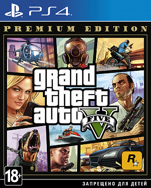 купить Grand Theft Auto V (GTA 5). Premium Edition (PS4)