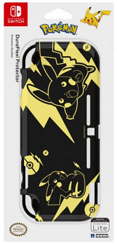 купить Чехол Hori Duraflexi Protector (Pikachu Black & Gold) для Nintendo Switch Lite (NS2-076U)