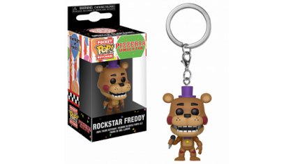 Купить Брелок Funko Pocket POP! Keychain: FNAF:Pizza Sim: Rockstar Freddy 32155-PDQ