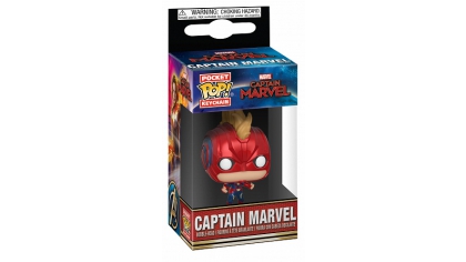 Купить Брелок Funko POP Marvel – Captain Marvel: Captain Marvel (with Helmet)