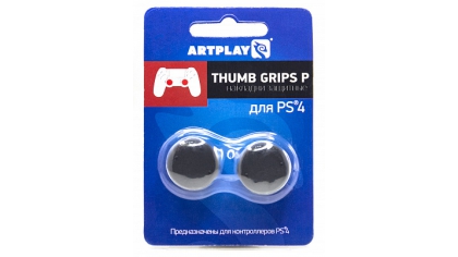 Купить Накладки Artplays Thumb Grips защитные на джойстики геймпада Nintendo Switch черные