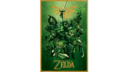 Купить Постер Maxi Pyramid – Nintendo: The Legend Of Zelda (Link) (61 x 91 см)