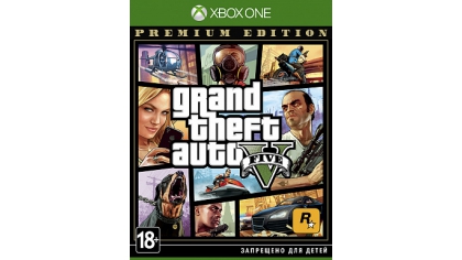 Купить Grand Theft Auto V (GTA 5). Premium Edition (Xbox One) – версия GameReplay