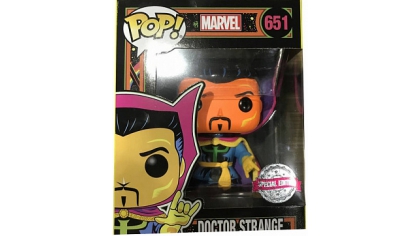 Купить Фигурка Funko POP Marvel: Black Light – Dr. Strange (Exc) (48848)