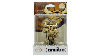 Купить Фигурка Amiibo – Shovel Knight Treasure Trove: Gold (Коллекция Shovel Knight)