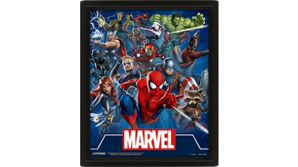 Купить Постер 3D Marvel – Cinematic Icons (EPPL71313)