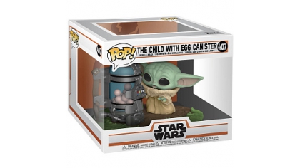 Купить Фигурка Funko POP Deluxe Star Wars – The Mandalorian: Child w/ Canister (50962)