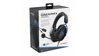 Купить Игровая гарнитура HyperX Cloud – Alpha S (чёрно-синяя) (HX-HSCAS-BL/WW)