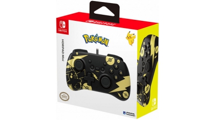 Купить Геймпад Horipad Mini (Pikachu Black & Gold) для консоли Nintendo Switch (NSW-289U)