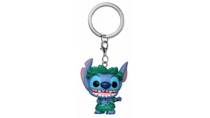 Купить Брелок Funko Pocket POP Lilo & Stitch – Stitch In Hula Skirt (Exc) (38331)